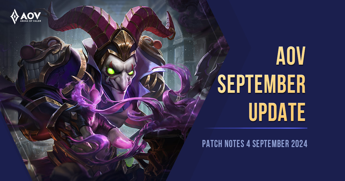Patch Note 4 September 2024 [ID] - Garena AOV